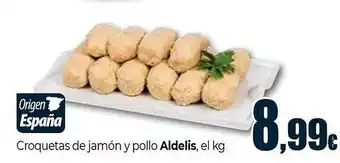 Unide Market Croquetas de jamón y pollo oferta