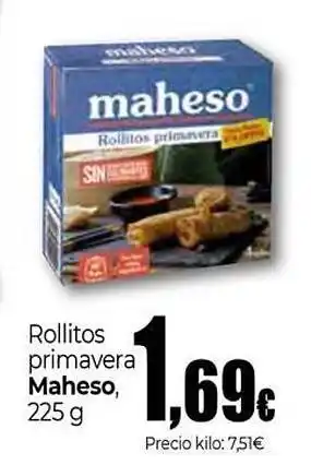 Unide Market MAHESO Rollitos primavera oferta