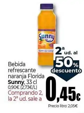 Unide Market SUNNRY Bebida refrescante naranja Florida oferta