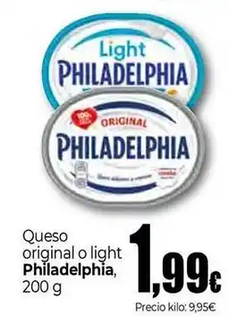 Unide Market PHILADELPHIA Queso original o light oferta