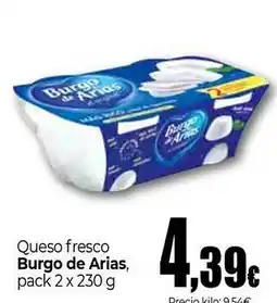 Unide Market BURGO DE ARIAS Queso fresco oferta