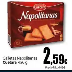Unide Market CUETARA Galletas Napolitanas oferta
