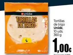 Unide Market UNIDE Tortillas de trigo oferta