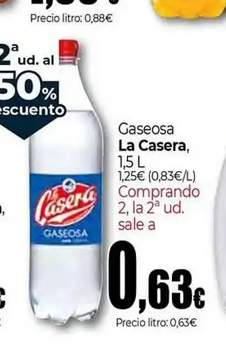 Unide Market LA CASERA Gaseosa oferta
