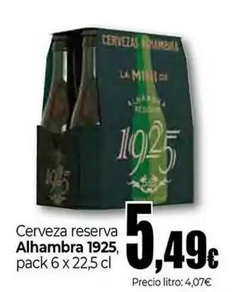 Unide Market ALHAMBRA Cerveza reserva oferta
