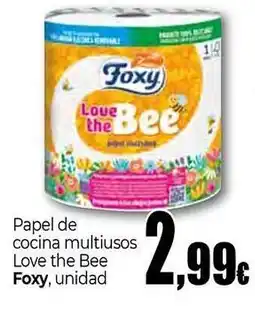Unide Market FOXY Papel de cocina multiusos Love the Bee oferta