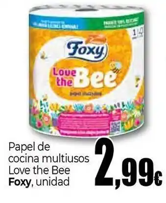 Unide Market FOXY Papel de cocina multiusos Love the Bee oferta
