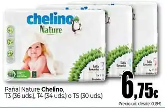 Unide Market CHELINO Pañal Nature oferta