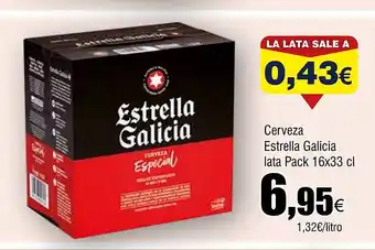 Cash FROIZ ESTRELLA GALICIA Cerveza oferta