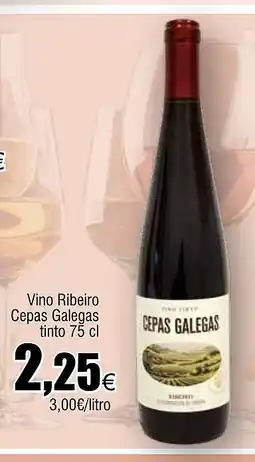 Cash FROIZ Vino Ribeiro Cepas Galegas blanco oferta