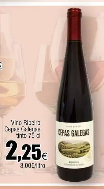 Cash FROIZ Vino Ribeiro Cepas Galegas blanco oferta