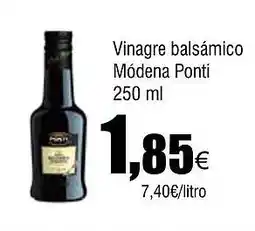 Cash FROIZ PONTI Vinagre balsamico Módena oferta