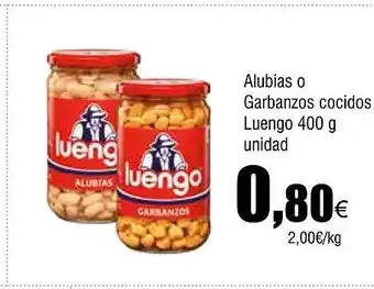 Cash FROIZ LUENGO Alubias o Garbanzos cocidos oferta