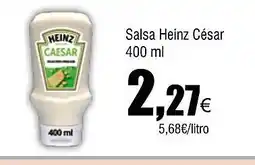 Cash FROIZ Salsa Heinz César oferta