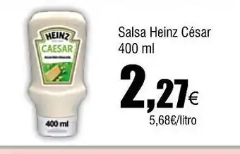 Cash FROIZ Salsa Heinz César oferta