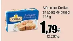 Cash FROIZ Atún claro Cortizo en aceite de girasol oferta
