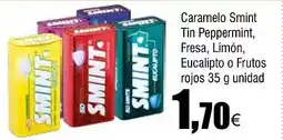 Cash FROIZ Caramelo Smint Tin Peppermint, Fresa, Limón, Eucalipto o Frutos rojos oferta