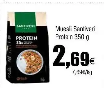 Cash FROIZ PROTEIN Muesli Santiveri oferta