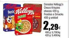 Cash FROIZ Cereales Kellogg's Choco Krispies chocos oferta