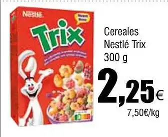 Cash FROIZ TRIX Cereales Nestlé oferta