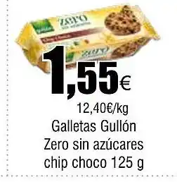 Cash FROIZ Galletas Gullón Zero sin azúcares oferta