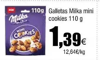 Cash FROIZ Galletas Milka mini cookies oferta