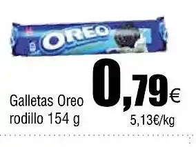 Cash FROIZ Galletas Oreo rodillo oferta