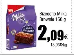 Cash FROIZ Bizcocho Milka Brownie oferta