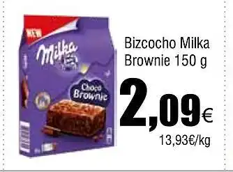 Cash FROIZ Bizcocho Milka Brownie oferta