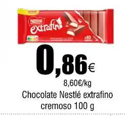 Cash FROIZ Chocolate Nestlé extrafino cremoso oferta