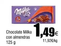 Cash FROIZ Chocolate Milka con almendras oferta