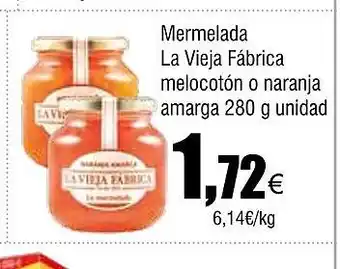 Cash FROIZ Mermelada La Vieja Fábrica melocotón o naranja amarga oferta