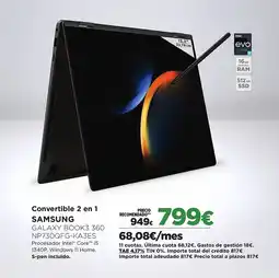 El Corte Inglés SAMSUNG Convertible 2 en 1 oferta