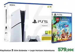 El Corte Inglés PlayStation 5 Slim Estándar + Lego Horizon Adventures oferta