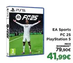 El Corte Inglés EA Sports FC 25 PlayStation 5 oferta