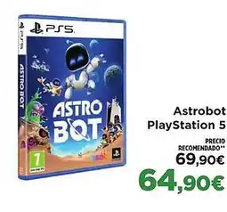 El Corte Inglés Astrobot PlayStation 5 oferta