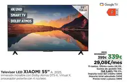 El Corte Inglés XIAOMI Televisor LED 55" oferta