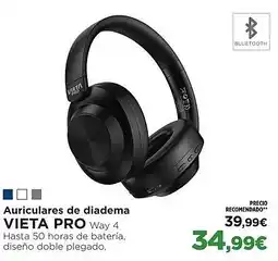 El Corte Inglés VIETA PRO Auriculares de diadema oferta