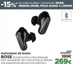 El Corte Inglés BOSE Auriculares de botón oferta