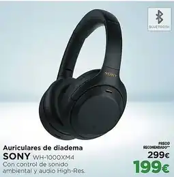 El Corte Inglés SONY Auriculares de diadema oferta