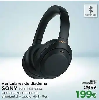 El Corte Inglés SONY Auriculares de diadema oferta