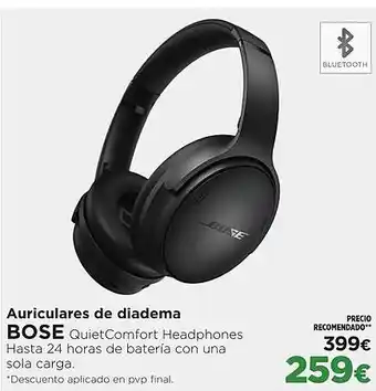 El Corte Inglés BOSE Auriculares de diadema oferta