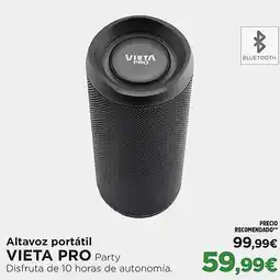 El Corte Inglés VIETA PRO Altavoz portátil Party oferta