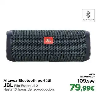 El Corte Inglés JBL Altavoz Bluetooth portátil oferta