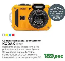 El Corte Inglés KODAK  Cámara compacta todoterreno oferta