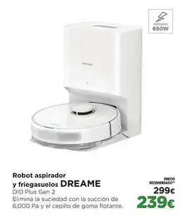 El Corte Inglés DREAME Robot aspirador y friegasuelos oferta