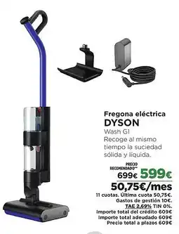 El Corte Inglés DYSON Fregona eléctrica oferta