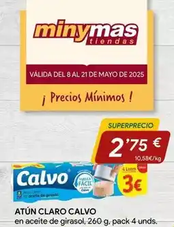 Minymas Calvo - atun claro oferta