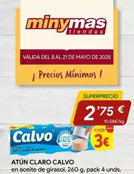 Minymas Calvo - atun claro oferta