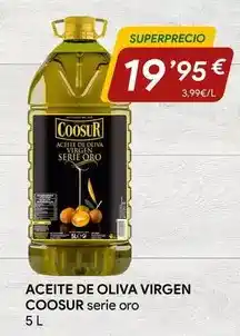 Minymas Coosur - aceite de oliva virgen oferta